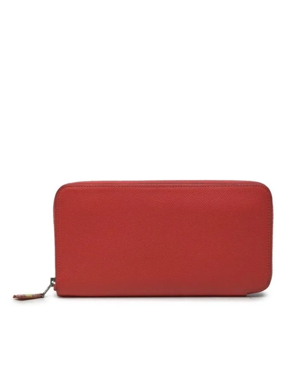Hermes Azap Long Silk in Zip Around Wallet Rose Jaipur Pink Veau